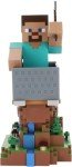 Exquisite Gaming: Minecraft: Steve - Cable Guys Original Controller & Phone Holder, Collectible Device & Gaming Stand, Officially Licensed Figure