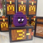 Minecraft McDonald’s Happy Meal Grimace Desk Decor
