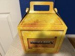 Minecraft Movie McDonald's Happy Meal Golden Ore Box