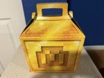 Minecraft Movie McDonald's Happy Meal Golden Ore Box
