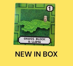 Minecraft McDonald's Happy Meal Grass Block Llama Toy
