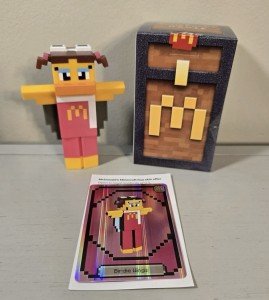 McDonald's 2025 Minecraft Movie Birdie Wings Toy