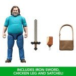 Minecraft Steve Action Figure with Sword & Satchel