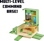 Minecraft Transforming Turtle Hideout Action Toy