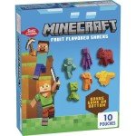 Minecraft Fruit Snacks for Kids - 10 Pouches