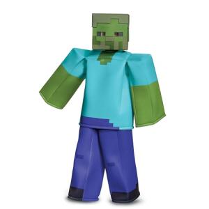 Zombie Minecraft Prestige Child Costume, Size 4-6