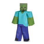 Zombie Minecraft Prestige Child Costume, Size 4-6