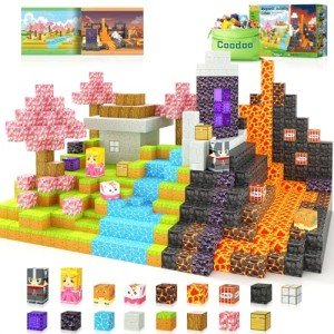 Magnetic Blocks Minecraft Magic Portal Building Set