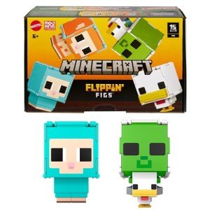 Minecraft Flippin' Figs Action Figure 2-Pack