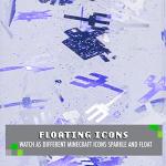 Minecraft Glitter Flow Lamp - Night Mood Lighting