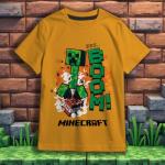 Minecraft Creeper Graphic T-Shirt 4 Pack Bundle