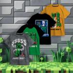 Minecraft Creeper Graphic T-Shirt 4 Pack Bundle