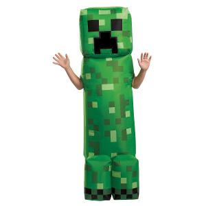 Inflatable Creeper Costume - Minecraft Fun!