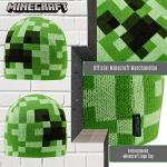 Minecraft Fluffy Bucket Hat and Gloves Set