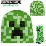 Minecraft Fluffy Bucket Hat and Gloves Set