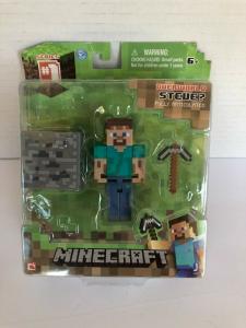 Minecraft Overworld Steve Action Figure - Series 1
