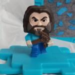 Minecraft Movie Diamond Block & Steve Toy #7