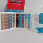 Minecraft Movie Diamond Block & Steve Toy #7