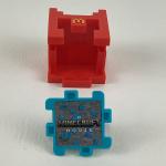 Minecraft Happy Meal Toy Fry Helmet Steve Figure