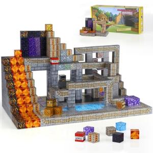 Minecraft Magnetic Building Blocks - 100 PCS Set