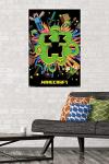 Minecraft Neon Wall Poster by Trends International
