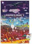 Minecraft World Beyond Wall Poster with Push Pins