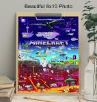 Minecraft 8x10 Wall Decor Poster - Unique Gift