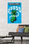 Minecraft Creeper Wall Poster - Unframed 34"x22