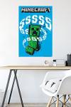 Minecraft Creeper Wall Poster - Unframed 34"x22