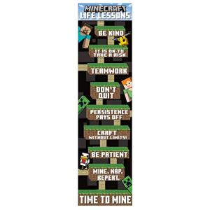 Minecraft Life Lessons Classroom Banner for Teachers