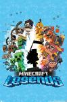 Minecraft Legends Blue Wall Poster 34x22.4 Inches