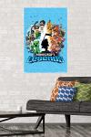 Minecraft Legends Blue Wall Poster 34x22.4 Inches
