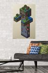 Minecraft Zombie Swamp Wall Poster - Unframed 22.375" x 34