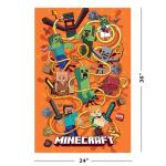 Minecraft Funtage Montage Gaming Poster 24"x36