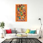 Minecraft Funtage Montage Gaming Poster 24"x36