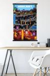 Minecraft Wall Poster with Black Hanger Bundle