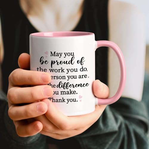 Proud Coffee Mug - Thank You Gift for Women