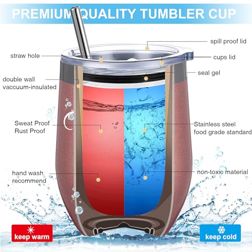 Graduation Thank You Gift: 12oz Tumbler Set