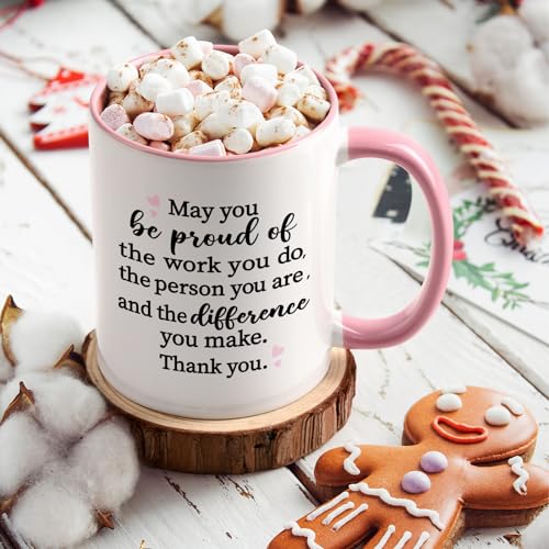 Proud Coffee Mug - Thank You Gift for Women