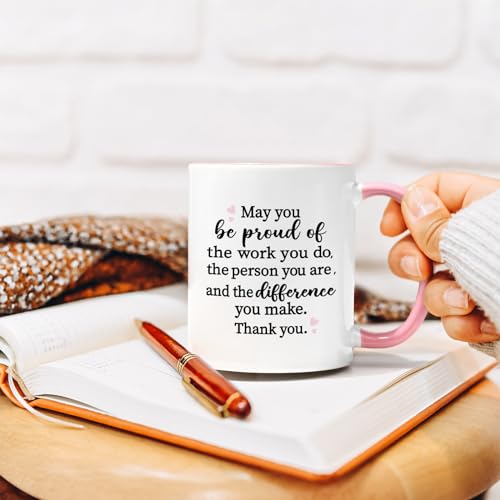 Proud Coffee Mug - Thank You Gift for Women