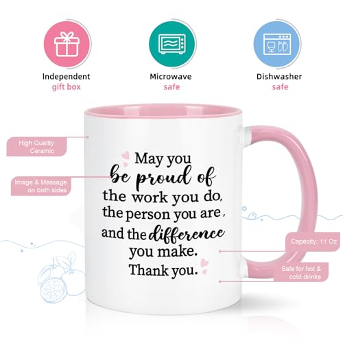 Proud Coffee Mug - Thank You Gift for Women