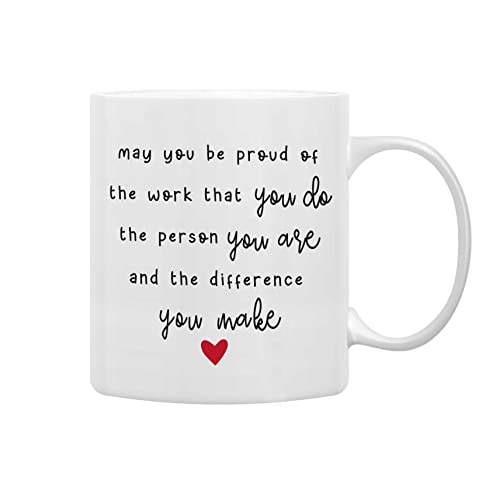 Inspirational Coffee Mug for Coworker Farewell Gifts