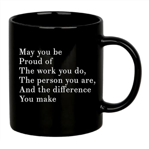 Inspirational Ceramic Mug: Proud of Your Impact