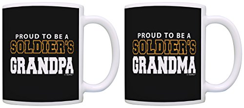 Military Grandparents 2-Pack Coffee Mug Set