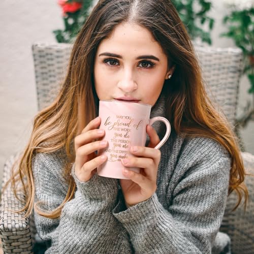 Inspirational Thank You Coffee Mug for Women