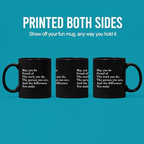 Inspirational Ceramic Mug: Proud of Your Impact