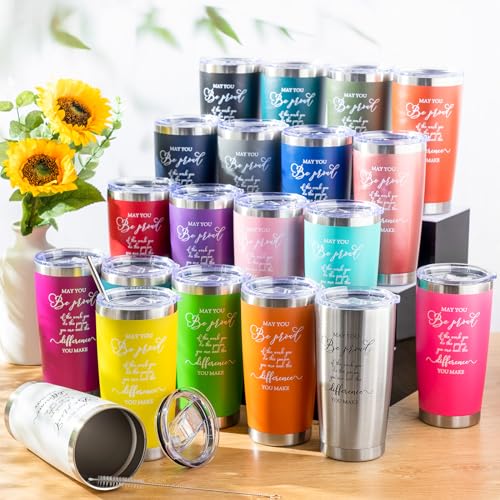 20 oz Inspirational Stainless Steel Tumbler Cups