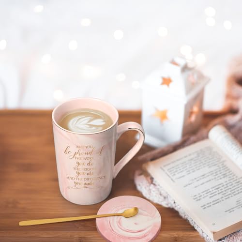 Inspirational Thank You Coffee Mug for Women