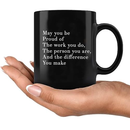 Inspirational Ceramic Mug: Proud of Your Impact