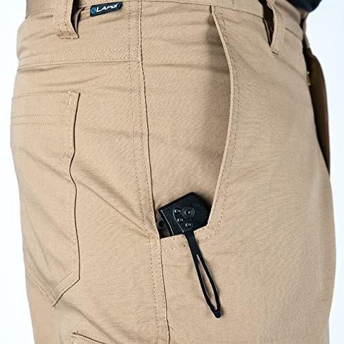 Men's Lightweight Tactical Cargo Pants - Black